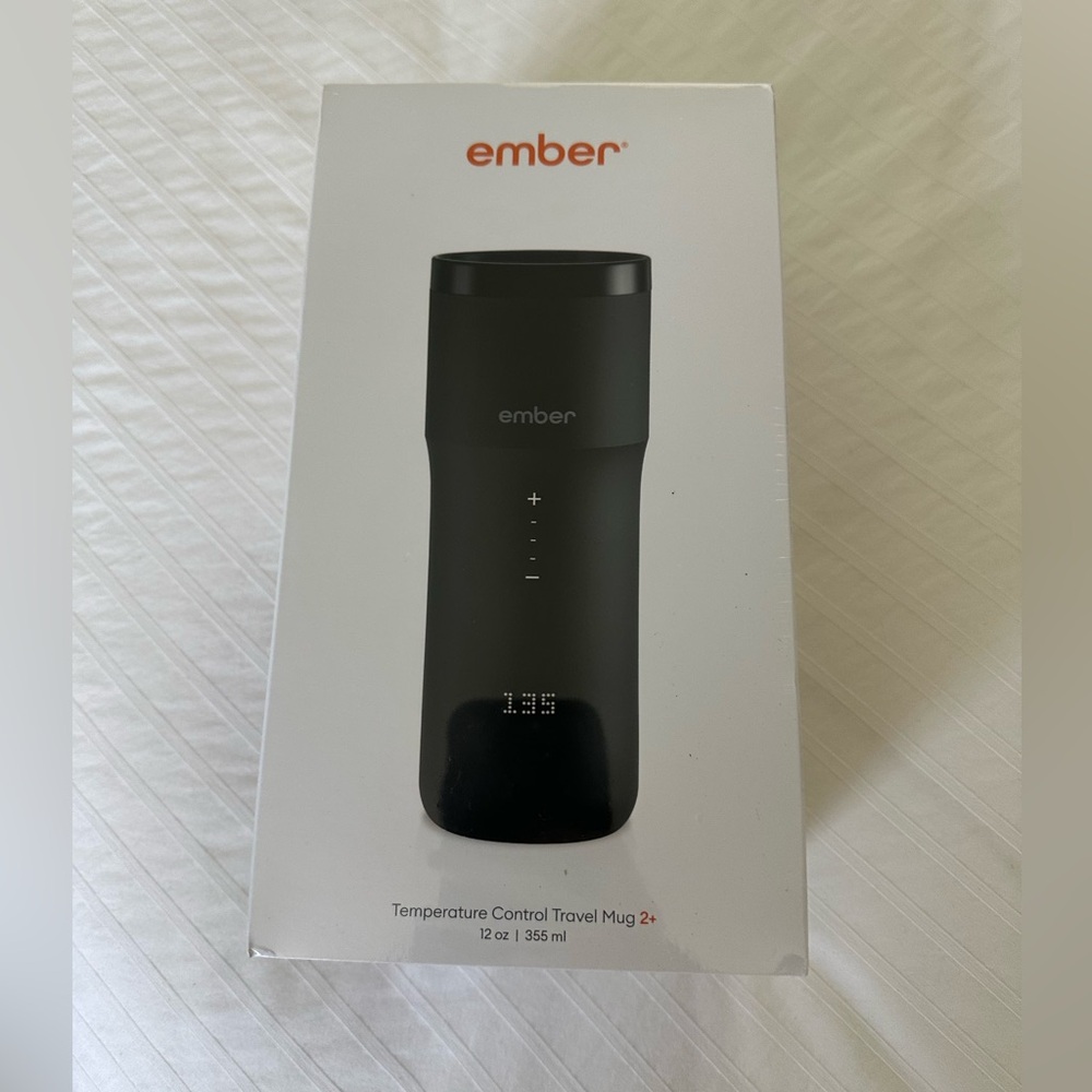 Ember Black Temperature Control Travel Mug 12 oz